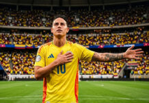James Rodríguez anuncia su retiro de Colombia tras 15 años: “Lo di absolutamente todo” James Rodríguez anuncia su retiro de Colombia tras 15 años: "Lo di absolutamente todo"