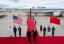 El presidente chino Xi Jinping llega a Washington para reunirse con Trump El presidente chino Xi Jinping llega a Washington para reunirse con Trump