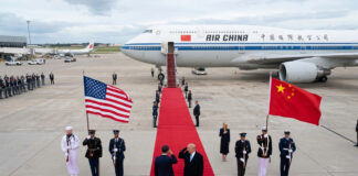 El presidente chino Xi Jinping llega a Washington para reunirse con Trump El presidente chino Xi Jinping llega a Washington para reunirse con Trump