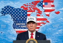 Mapa de Trump desata críticas en el Atlántico Norte; “alberga una visión maximalista” Mapa de Trump desata críticas en el Atlántico Norte; “alberga una visión maximalista”