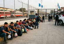 Guatemala recibe a 2,986 migrantes mexicanos deportados de Estados Unidos Guatemala recibe a 2,986 migrantes mexicanos deportados de Estados Unidos