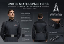 Trump devela uniforme de Fuerza Espacial; las redes lo comparan con traje nazi Trump devela uniforme de Fuerza Espacial; las redes lo comparan con traje nazi