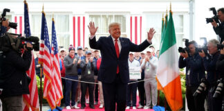 Reunificación de Irlanda ocurrirá tarde o temprano, dice Trump: “Sería un gran logro” Reunificación de Irlanda ocurrirá tarde o temprano, dice Trump: "Sería un gran logro"
