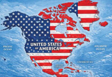 Trump difunde mapa donde pinta a México y Canadá como parte de Estados Unidos Trump difunde mapa donde pinta a México y Canadá como parte de Estados Unidos