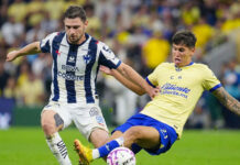 Rayados de Monterrey empañan la fiesta de los 110 años del América, 1-1 Rayados de Monterrey empañan la fiesta de los 110 años del América, 1-1