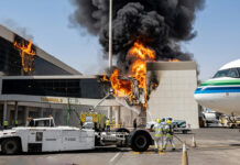 Reportan 12 muertos en aeropuerto de Riad tras presunto ataque de hutíes rebeldes Reportan 12 muertos en aeropuerto de Riad tras presunto ataque de hutíes rebeldes