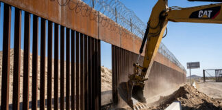 Construcción de Muro fronterizo se detiene en la región de Big Bend, en Texas Construcción de Muro fronterizo se detiene en la región de Big Bend, en Texas