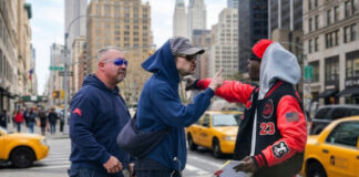 Harry Styles protagoniza acalorada discusión con un cazador de autógrafos en NY Harry Styles protagoniza acalorada discusión con un cazador de autógrafos en NY