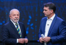 Lula y Flávio Bolsonaro se enfrentan en debate; chocan por corrupción e inseguridad Lula y Flávio Bolsonaro se enfrentan en debate; chocan por corrupción e inseguridad
