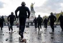 Francia desplegará más de 70 mil policías para evitar disturbios en protestas Francia desplegará más de 70 mil policías para evitar disturbios en protestas