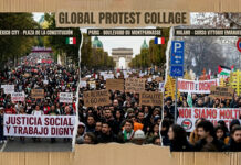 Ciudadanos toman las calles en Europa, América y Asia contra el coste de la vida y la austeridad Ciudadanos toman las calles en Europa, América y Asia contra el coste de la vida y la austeridad
