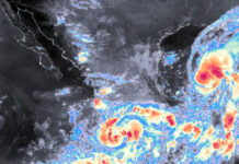 Tormenta tropical Isaias se intensifica a huracán categoría 1 sobre el Golfo de México Tormenta tropical Isaias se intensifica a huracán categoría 1 sobre el Golfo de México