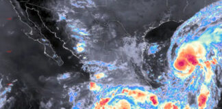 Tormenta tropical Isaias se intensifica a huracán categoría 1 sobre el Golfo de México Tormenta tropical Isaias se intensifica a huracán categoría 1 sobre el Golfo de México